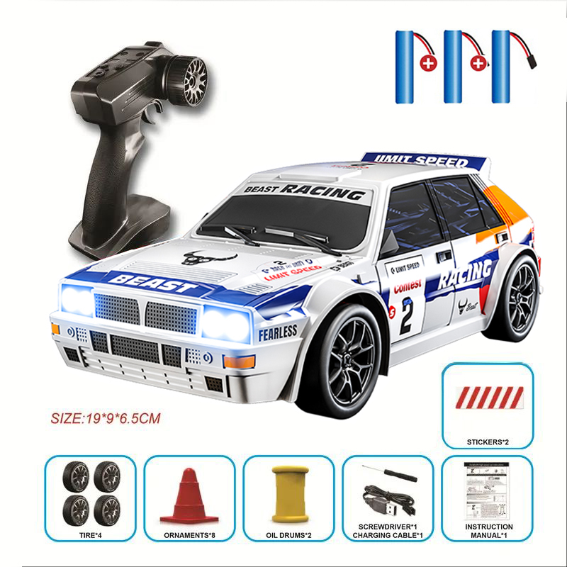 Rc Drift Car 1 24 Scale 4Wd - سيارة تحكم عن بعد جديدة رباعية