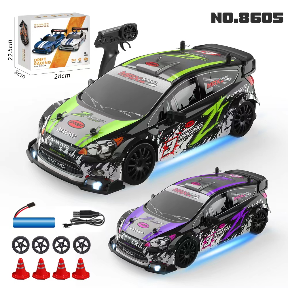 Rc Drift Car 1 24 Scale 4Wd - 1:24 مقياس 4WD RC الانجراف سيارة