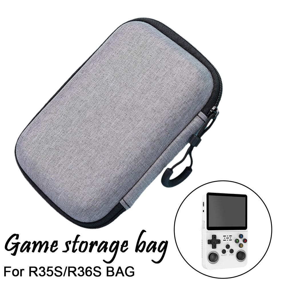 Retro Handheld Game Console R36S - حقيبة حمل صلبة من مادة EVA