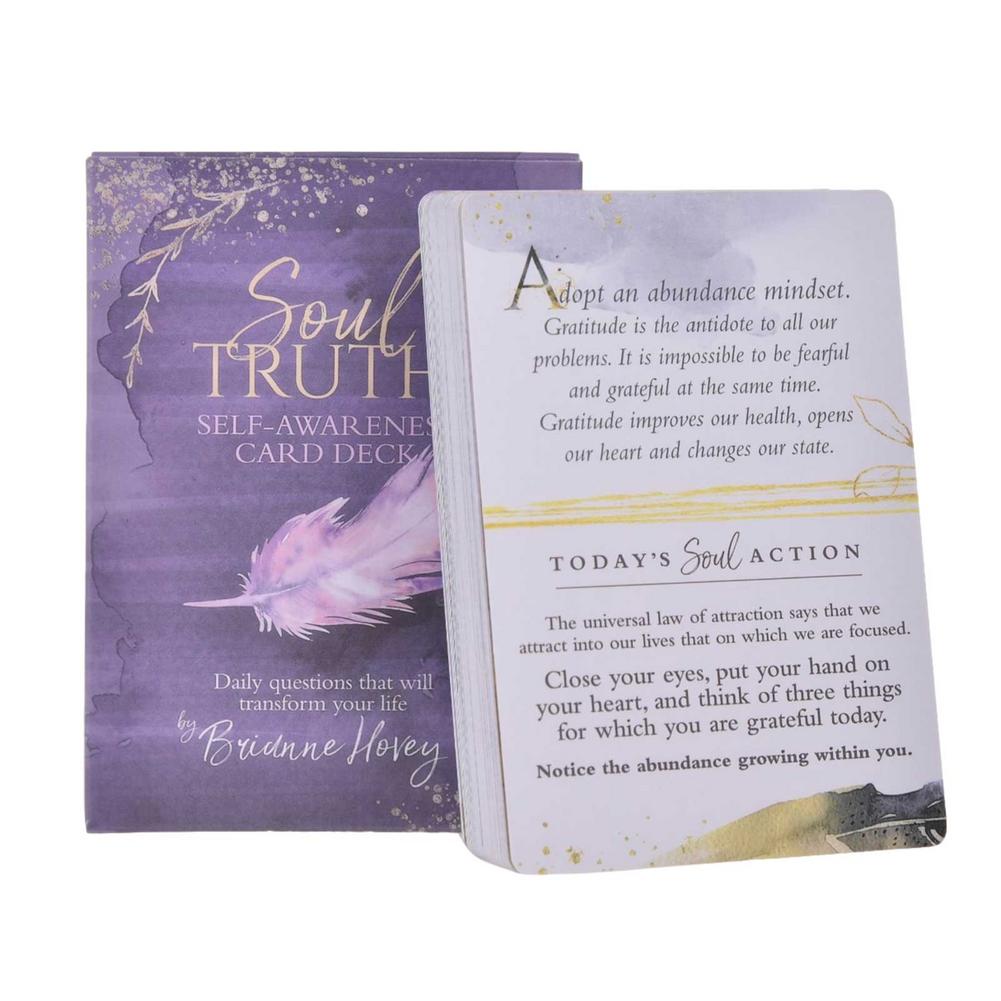 Tarot Cards Deck With Guidebook - مجموعة بطاقات الوعي الذاتي من Soul