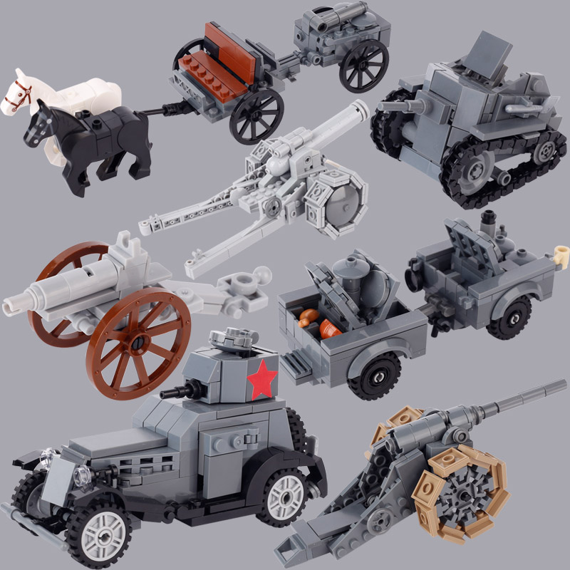 Lego Compatible Military Tank - وحدات بناء سيارات مدرعة للدبابات العسكرية
