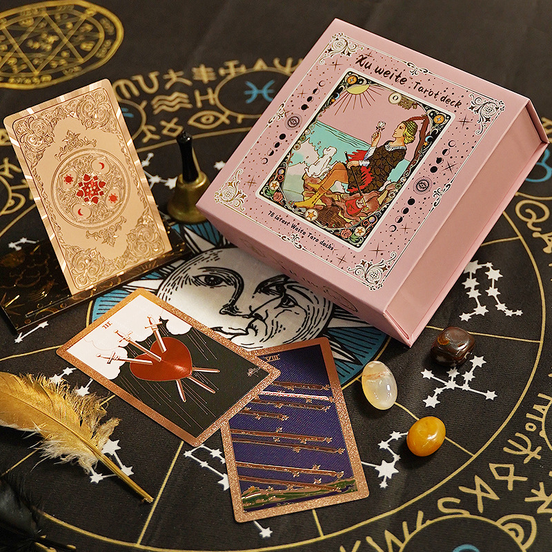 بطاقات التاروت الكلاسيكية مقاس - مراجعة Tarot Cards Deck With Guidebook وسعره