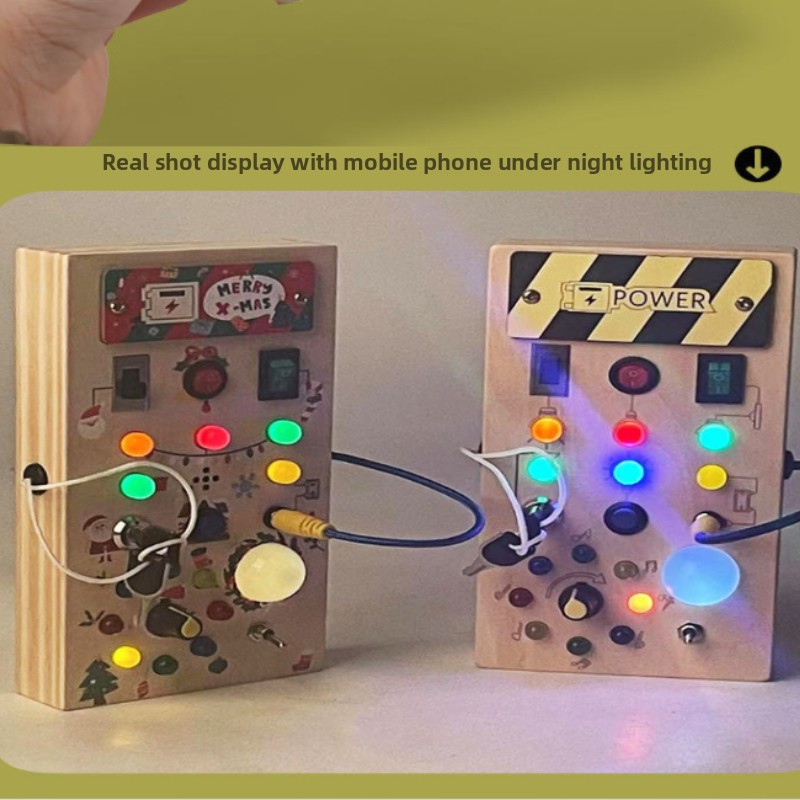 لوحة أنشطة تعليمية مستوحاة من  - مراجعة Montessori Wooden Busy Board Toddler وسعره