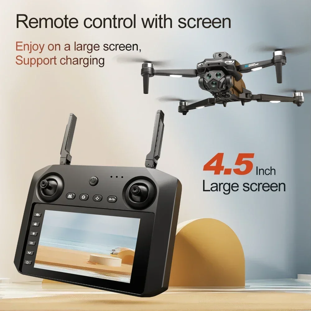 2025 جديد M33 RC الطائرة بدون  - مراجعة Fpv Brushless Rc Drone 4K وسعره