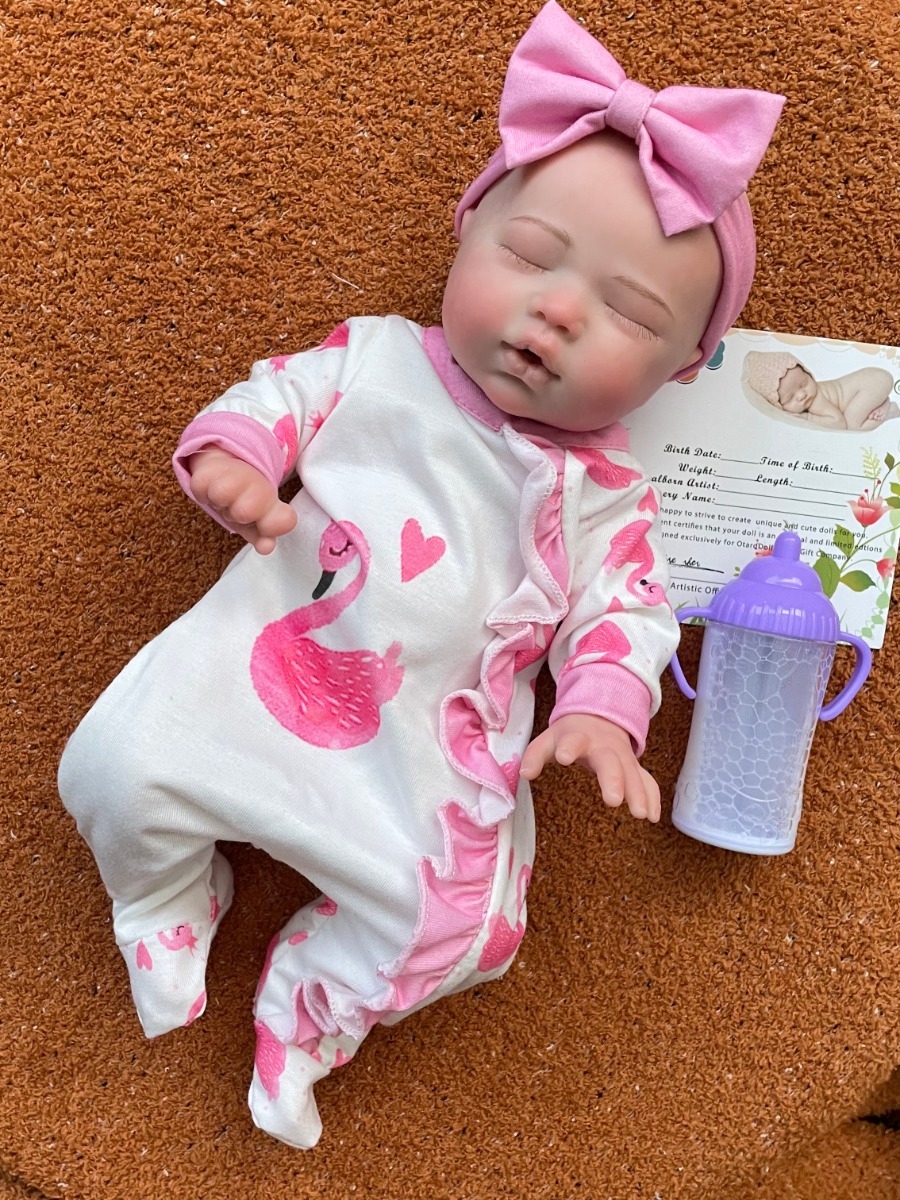 13.7 بوصة 35 سنتيمتر كامل الجس - مراجعة Reborn Baby Doll Silicone Realistic وسعره