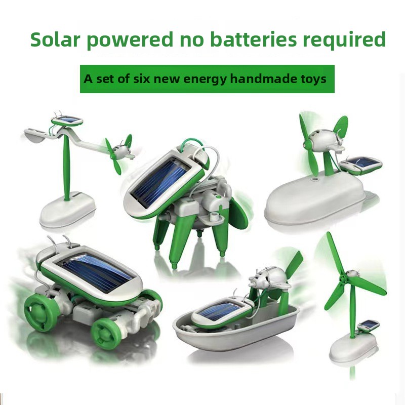 مجموعات الروبوت 6 في 1 لتقوم ب - مراجعة Stem Solar Robot Kit For Kids وسعره