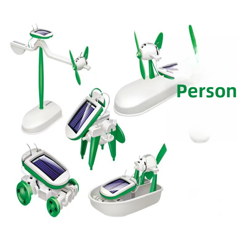 مجموعات الروبوت 6 في 1 لتقوم ب - مراجعة Stem Solar Robot Kit For Kids وسعره