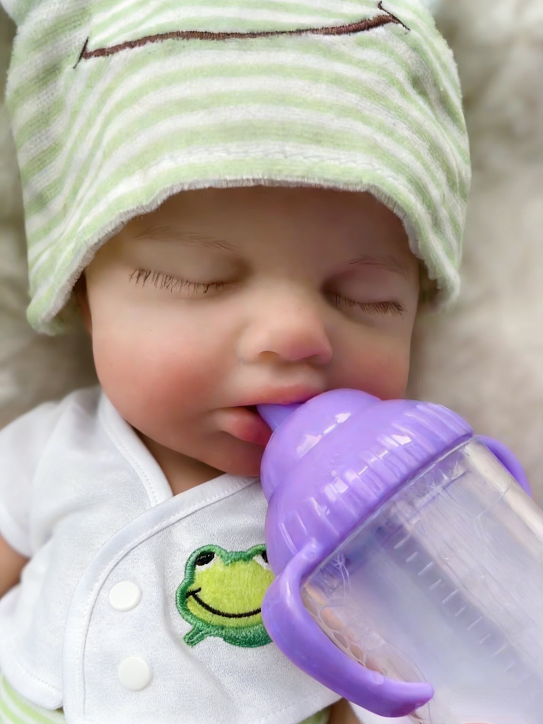 دمية أوتارد دولز لولو قابلة لف - مراجعة Reborn Baby Doll Silicone Realistic وسعره