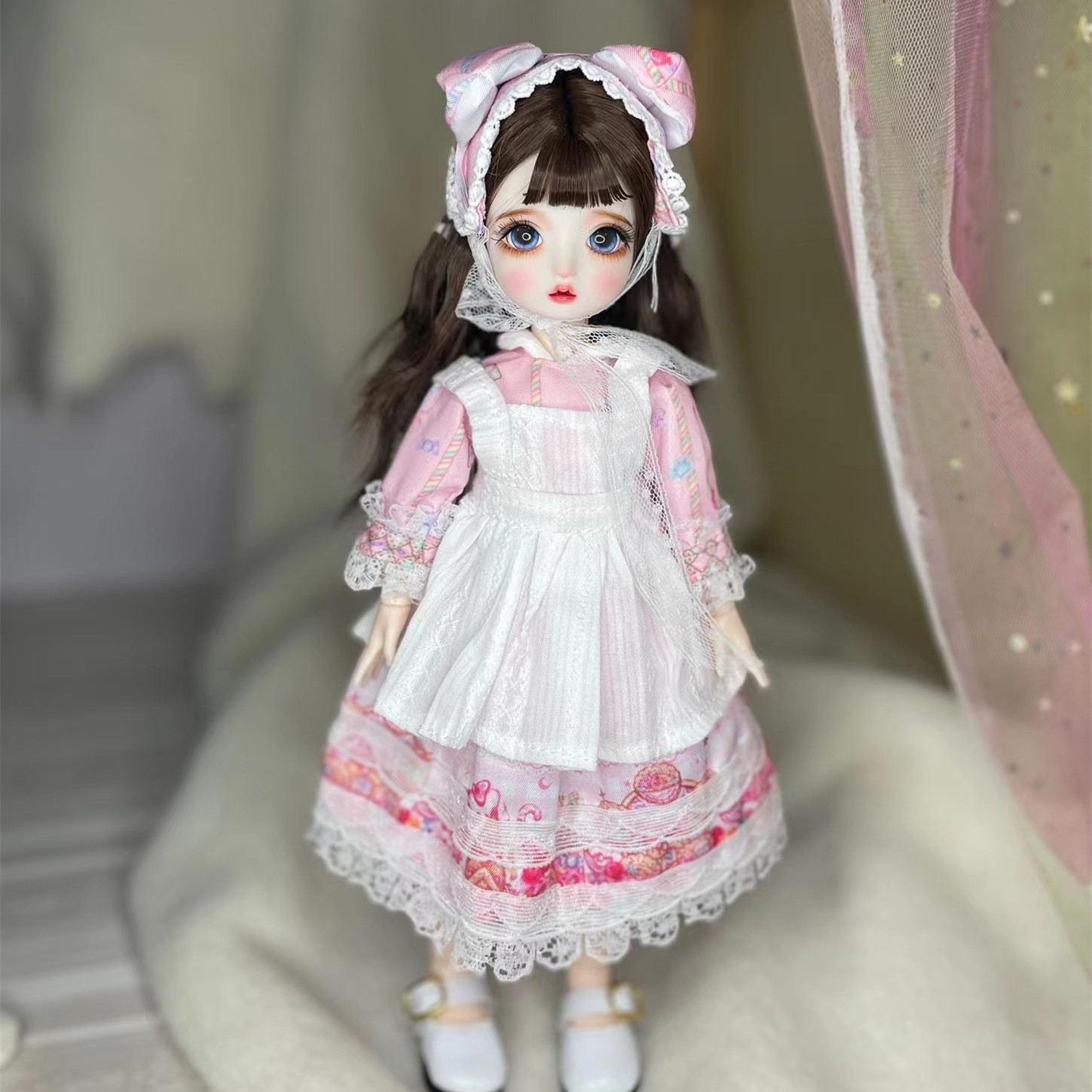1/6 مقياس سوبر لطيف دمية الموض - مراجعة Bjd Doll 1 6 Full Set With Clothes وسعره