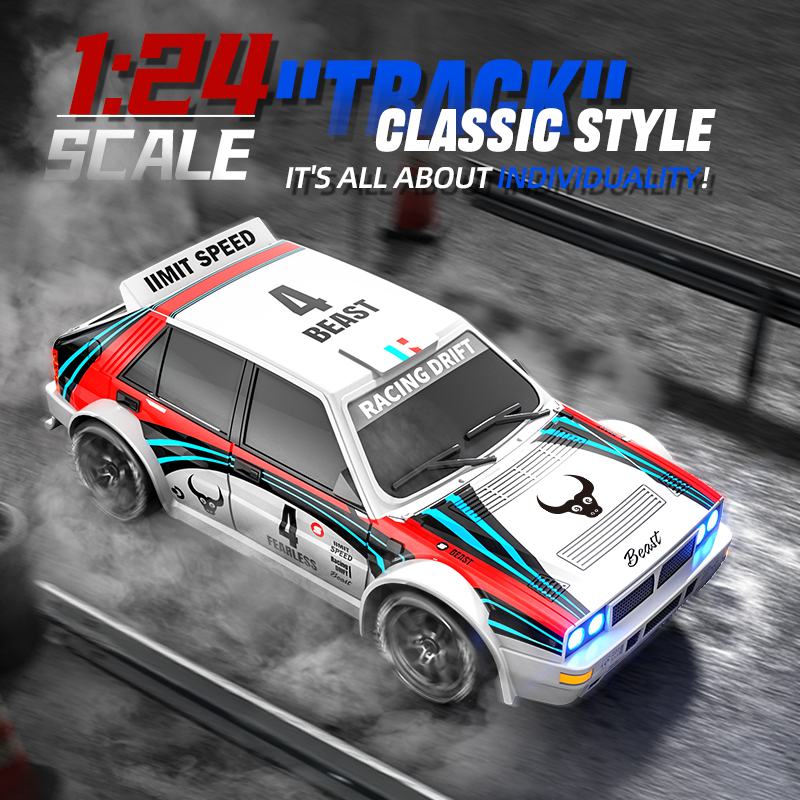 سيارة تحكم عن بعد جديدة رباعية - مراجعة Rc Drift Car 1 24 Scale 4Wd وسعره