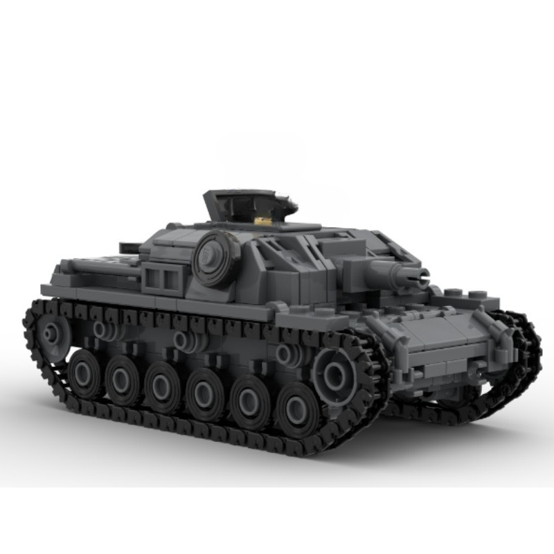 MOC دبابة عسكرية B نموذج جزيئا - مراجعة Lego Compatible Military Tank وسعره