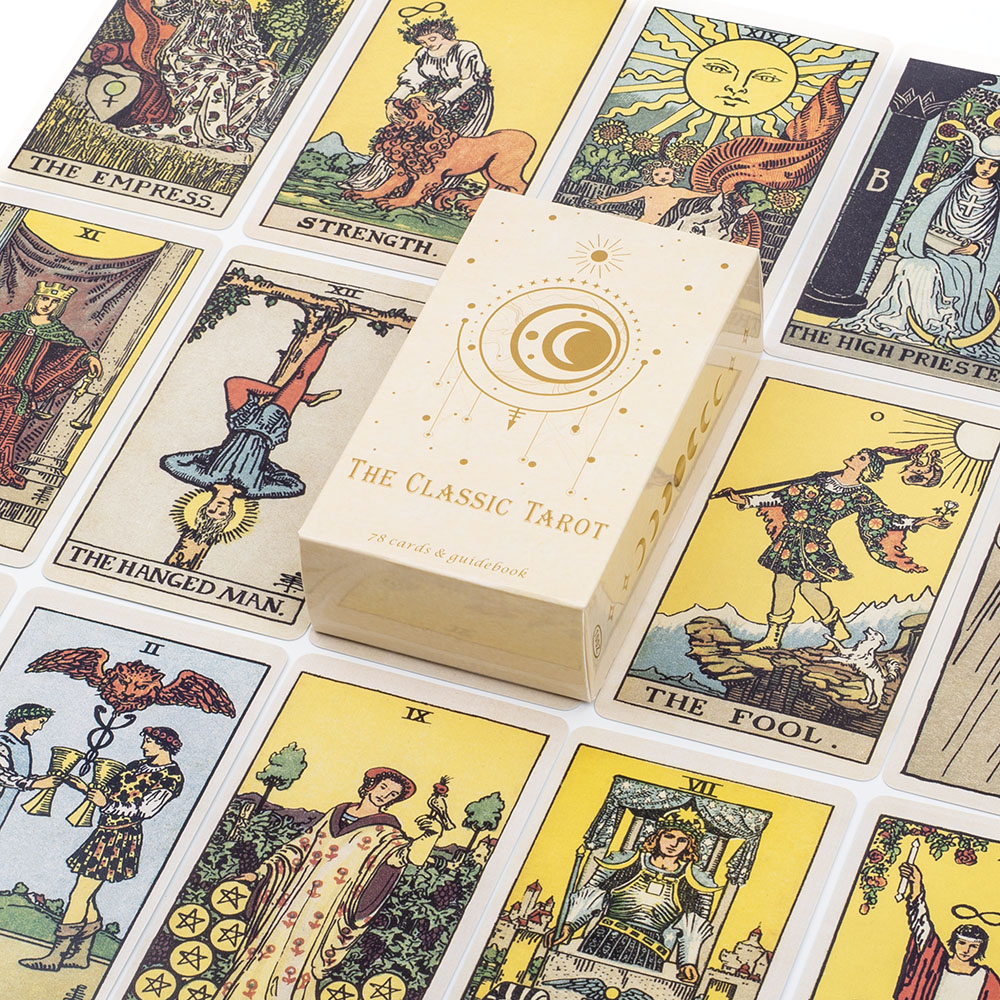 لعبة لوحة التارو الكلاسيكية لل - مراجعة Tarot Cards Deck With Guidebook وسعره