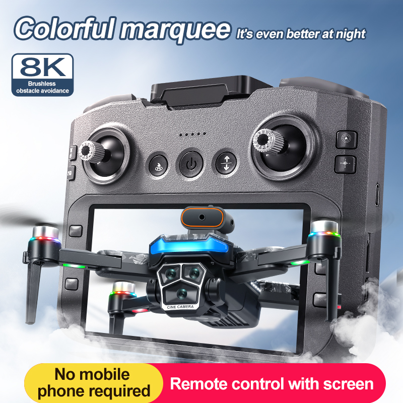 طائرة بدون طيار A14 GPS الأصلي - مراجعة Fpv Brushless Rc Drone 4K وسعره