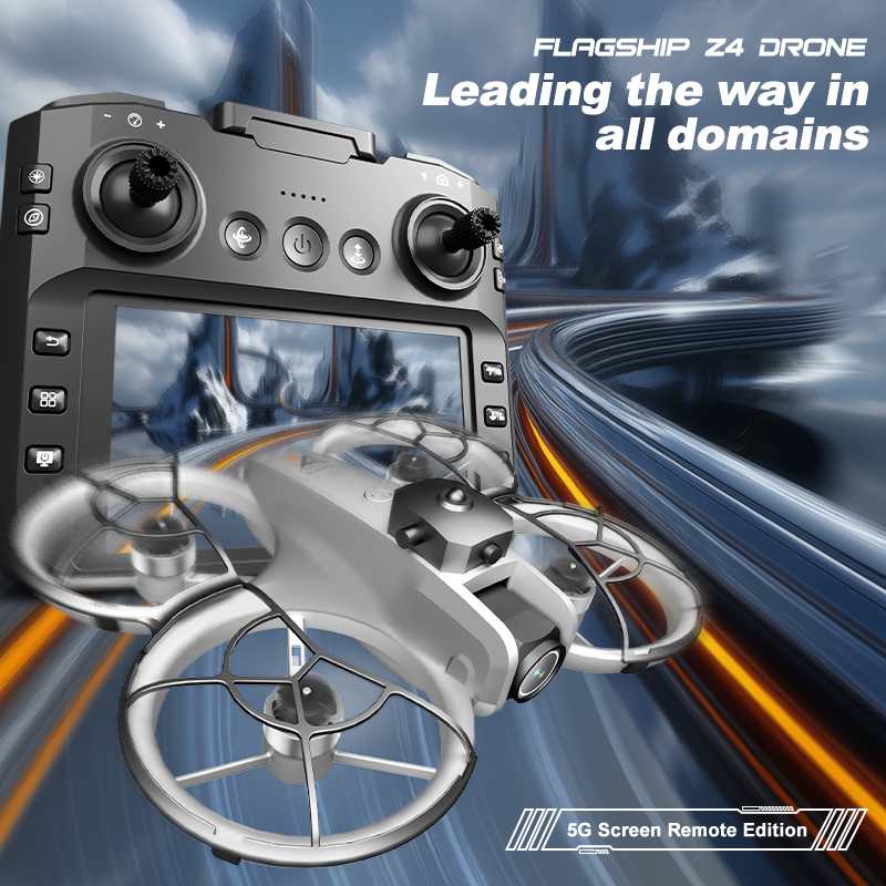 طائرة بدون طيار Z4 Mini 8K الأ - مراجعة Fpv Brushless Rc Drone 4K وسعره