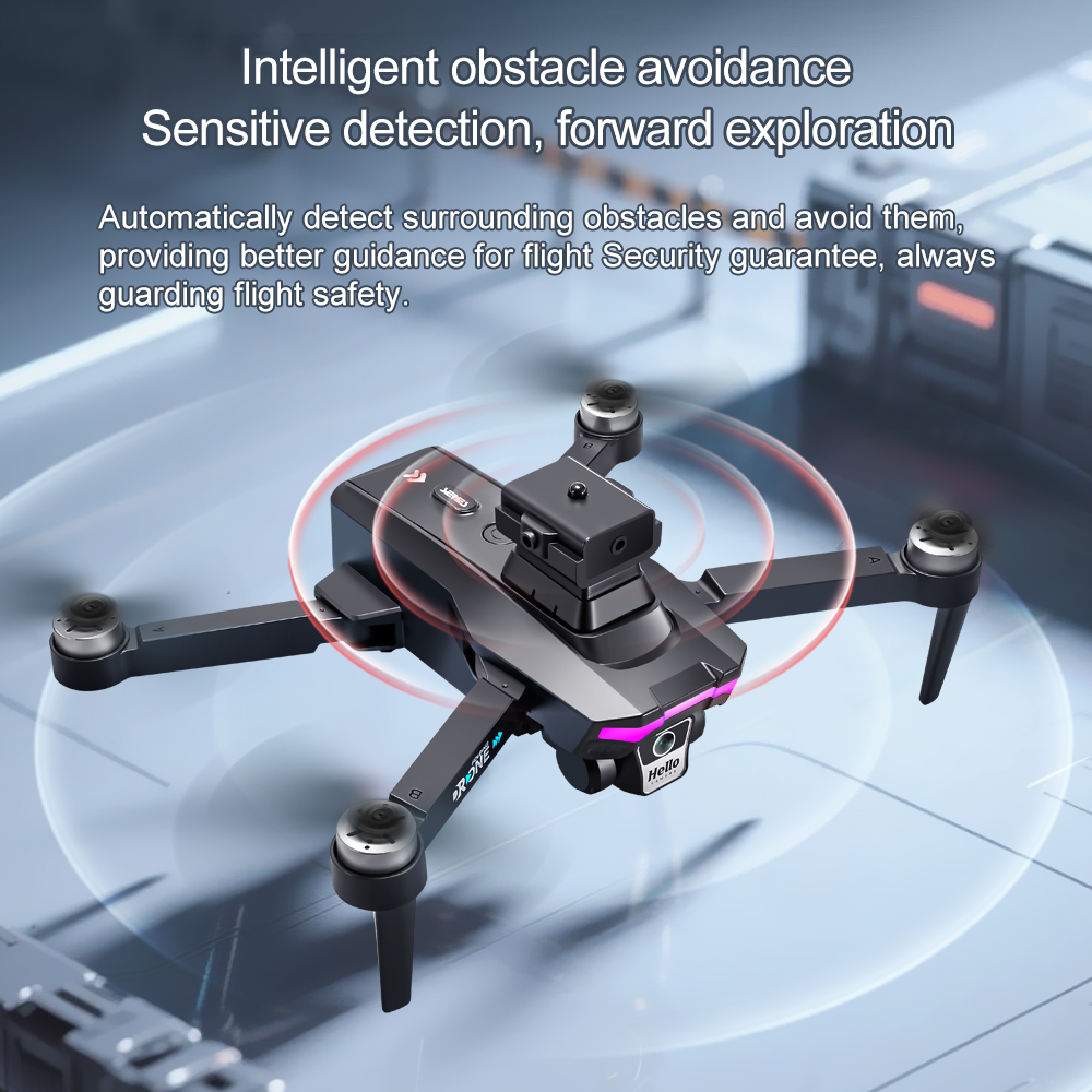 طائرة بدون طيار F208PRO 4K احت - مراجعة Fpv Brushless Rc Drone 4K وسعره