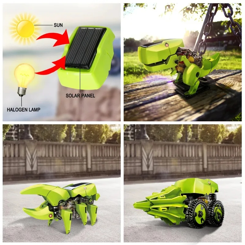 مجموعة روبوت شمسي 3 في 1، ألعا - مراجعة Stem Solar Robot Kit For Kids وسعره