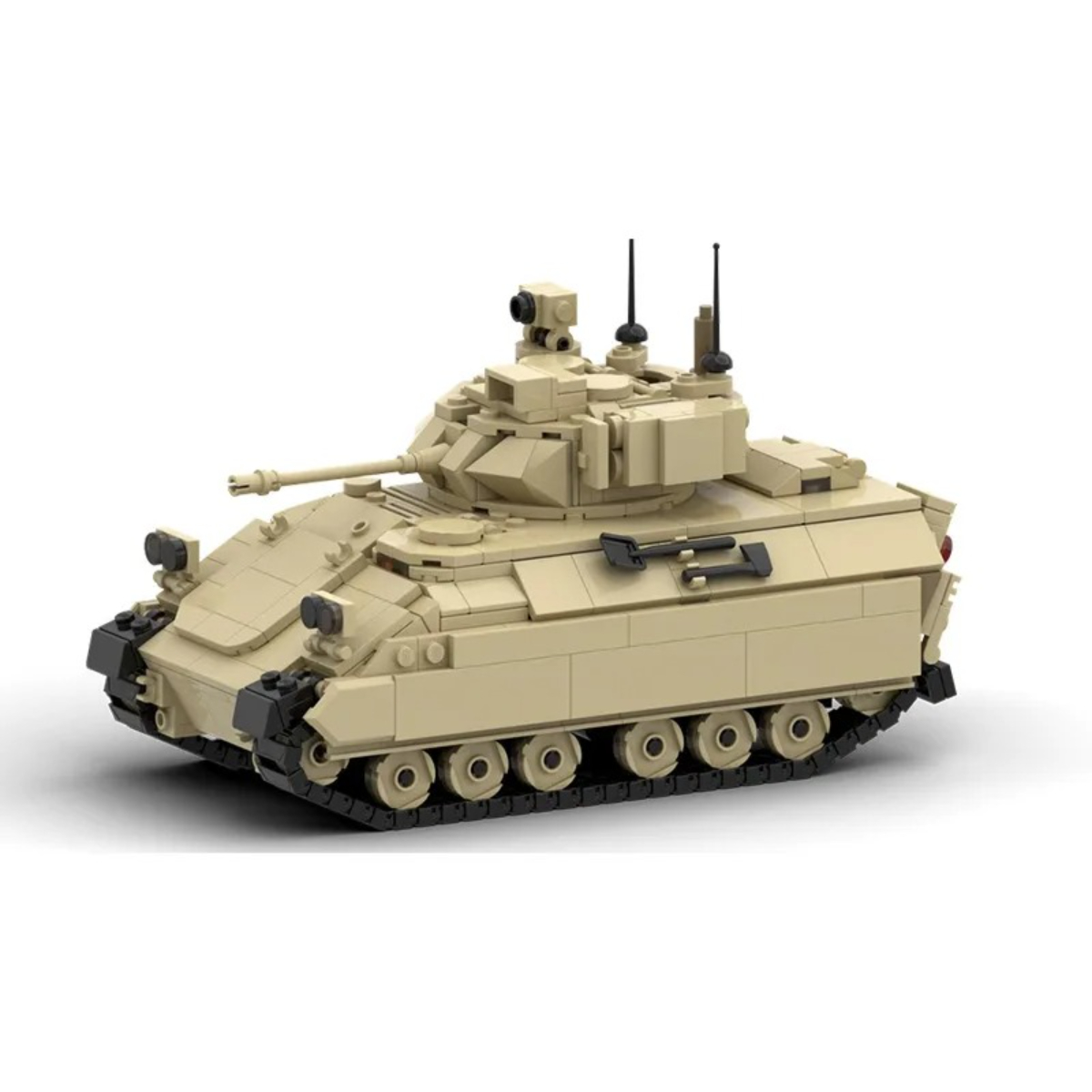 MOC سلسلة عسكرية مجنزرة مركبة  - مراجعة Lego Compatible Military Tank وسعره