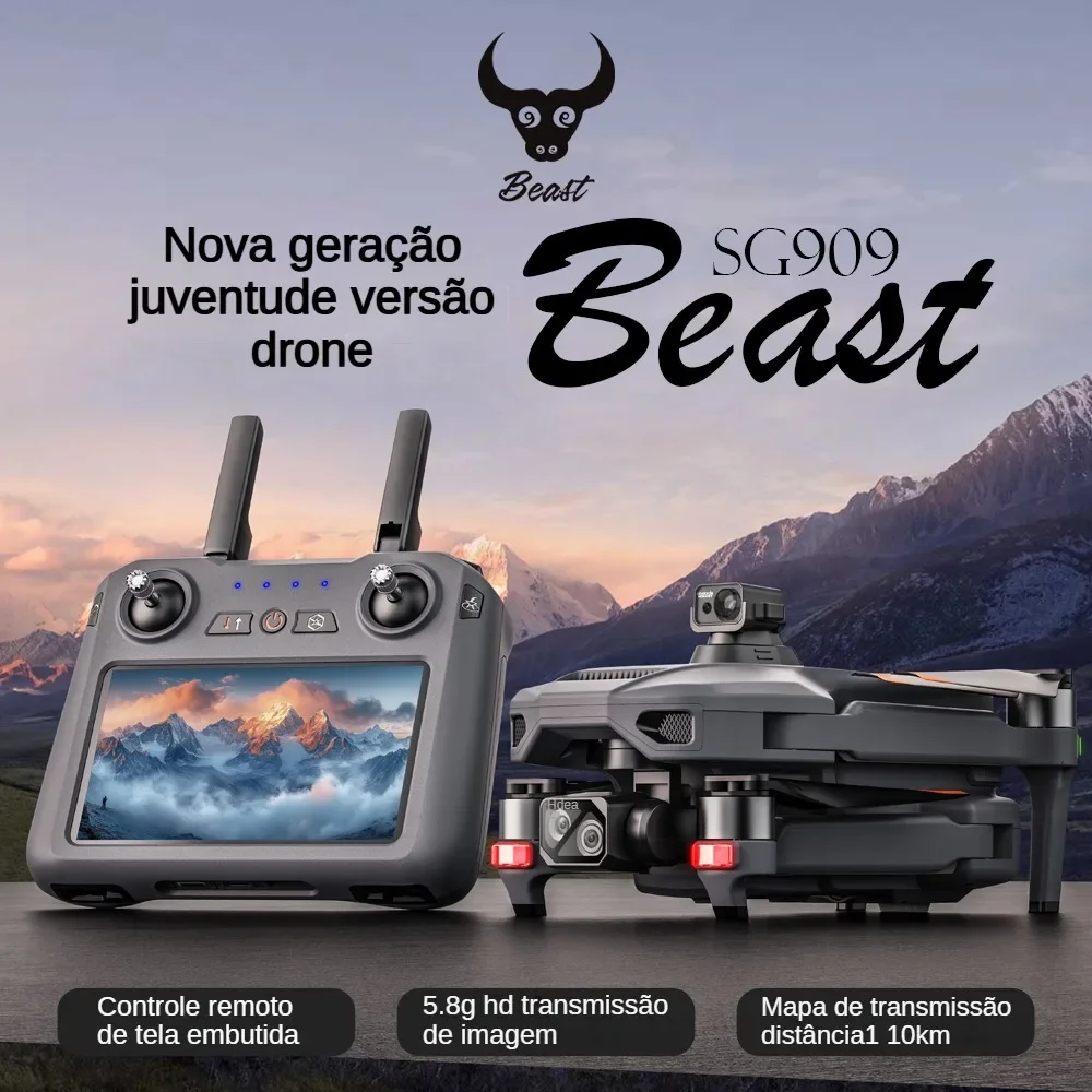 ZLL SG909 SG909MAX طائرة بدون  - مراجعة Fpv Brushless Rc Drone 4K وسعره