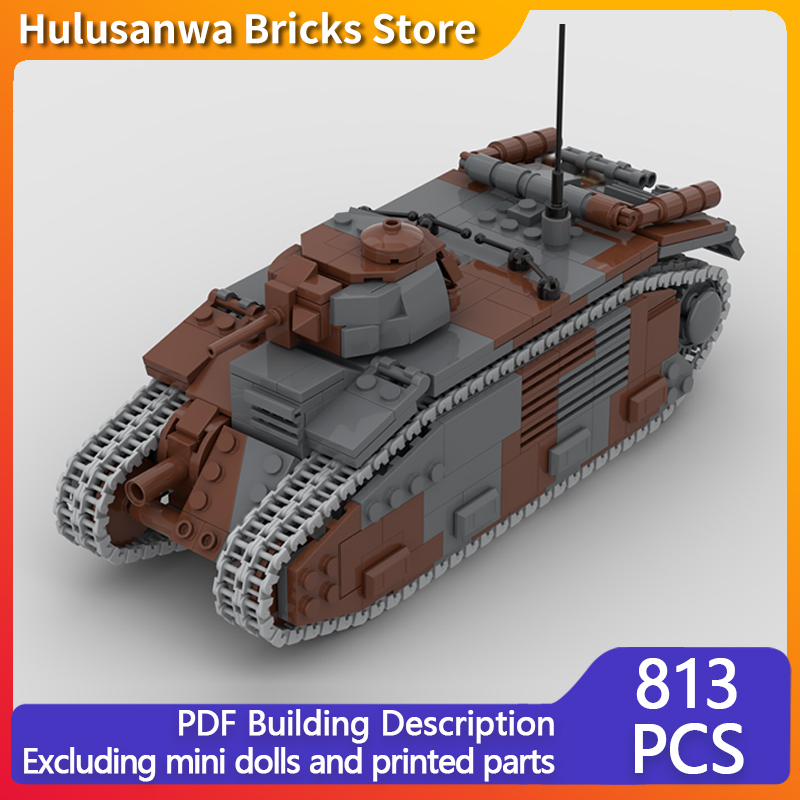 نموذج دبابات عسكرية B1 Bis من  - مراجعة Lego Compatible Military Tank وسعره