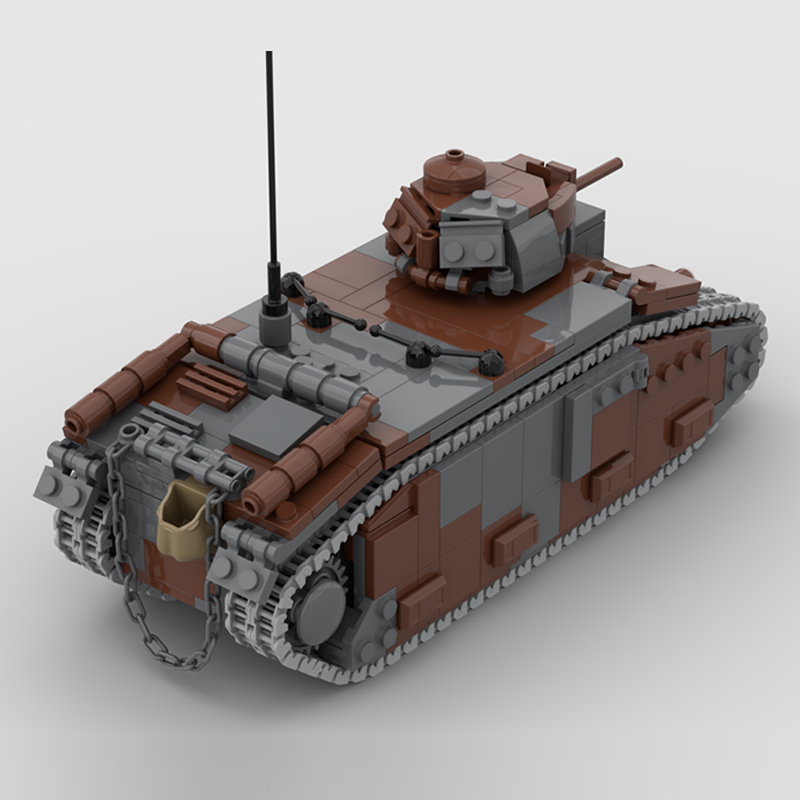نموذج دبابات عسكرية B1 Bis من  - مراجعة Lego Compatible Military Tank وسعره